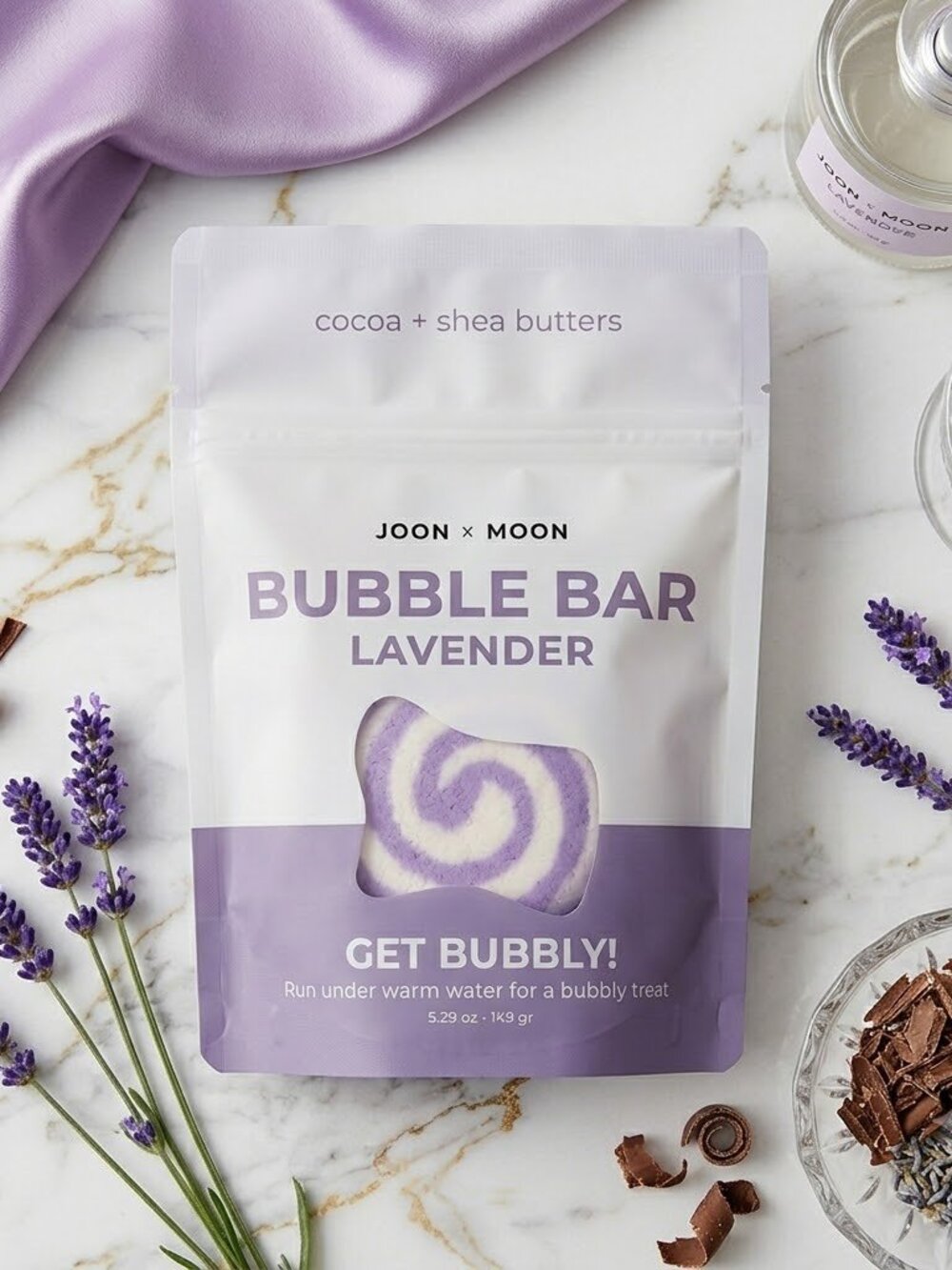 Joon x Moon Lavender Bubble Bar 5.29 oz – New Sealed - Picture 1 of 5